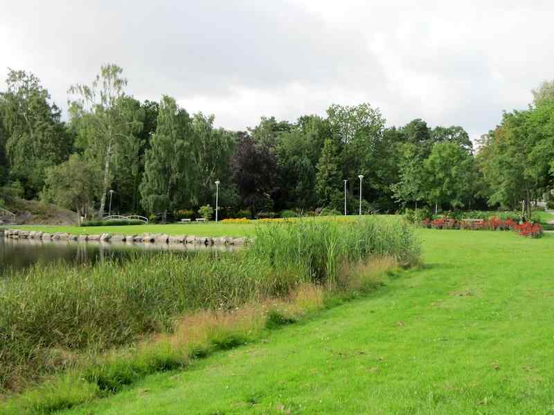 Svandammsparken og Göstas Trädgård, Nynäshamn
